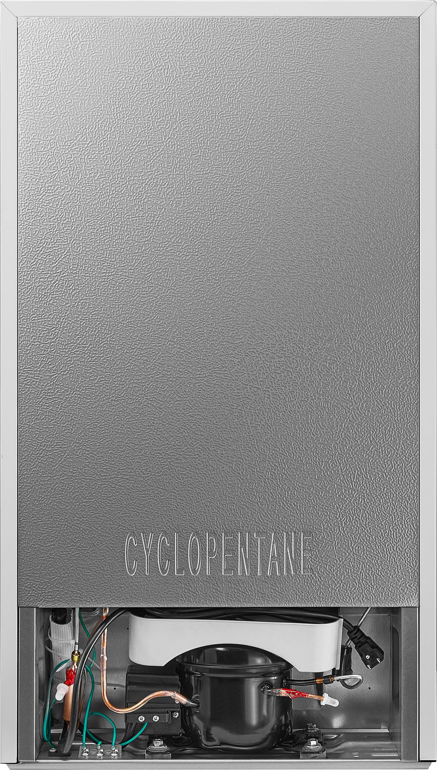 Alt View 14. Insignia™ - 3.3 Cu. Ft. Mini Fridge with Door Storage and ENERGY STAR Certification - White.