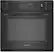 Front Standard. KitchenAid - 27" Built-In Single Electric Wall Oven - Black.