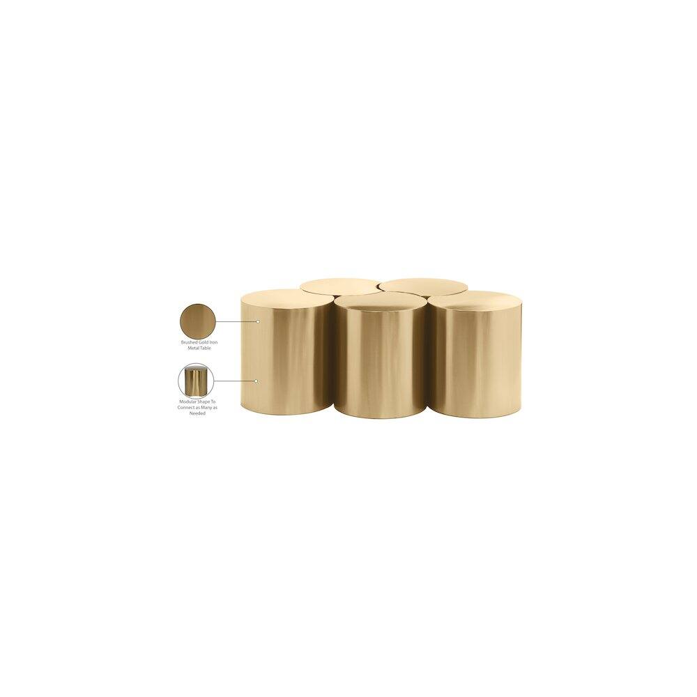 Sure, here is the corrected and grouped text from the image:

- **Bronze Gold Hoop**
- **Module Tube In**
  - Connect to Module as Needed
- **Module Tube Out**
