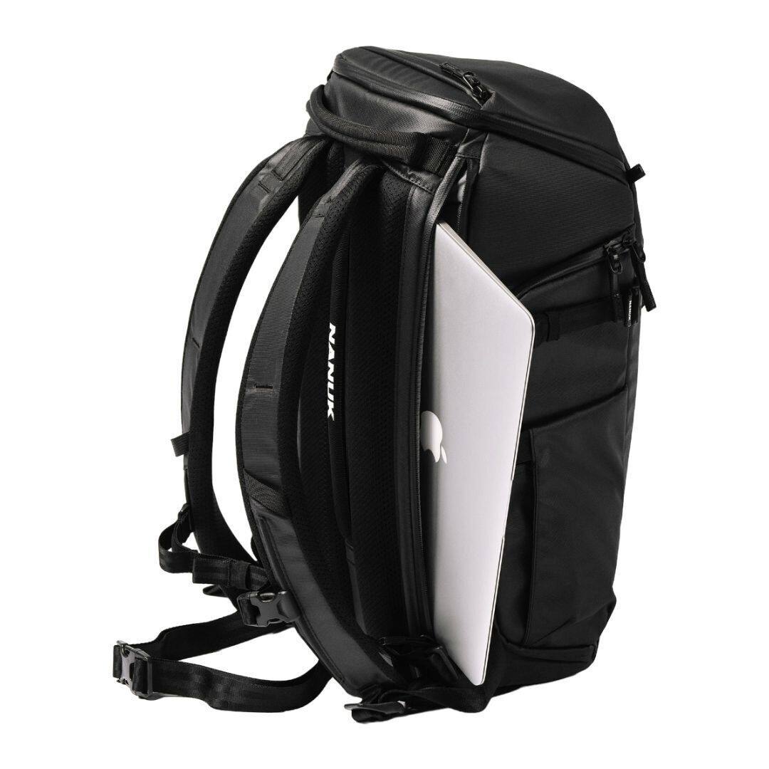 NANUK N PVD Backpack for Photo, Video, Drone, and Laptop (Black