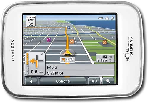 Front Standard. Navigon - Pocket LOOX N100 Portable GPS Receiver with 2.8" Touch-Screen Display.