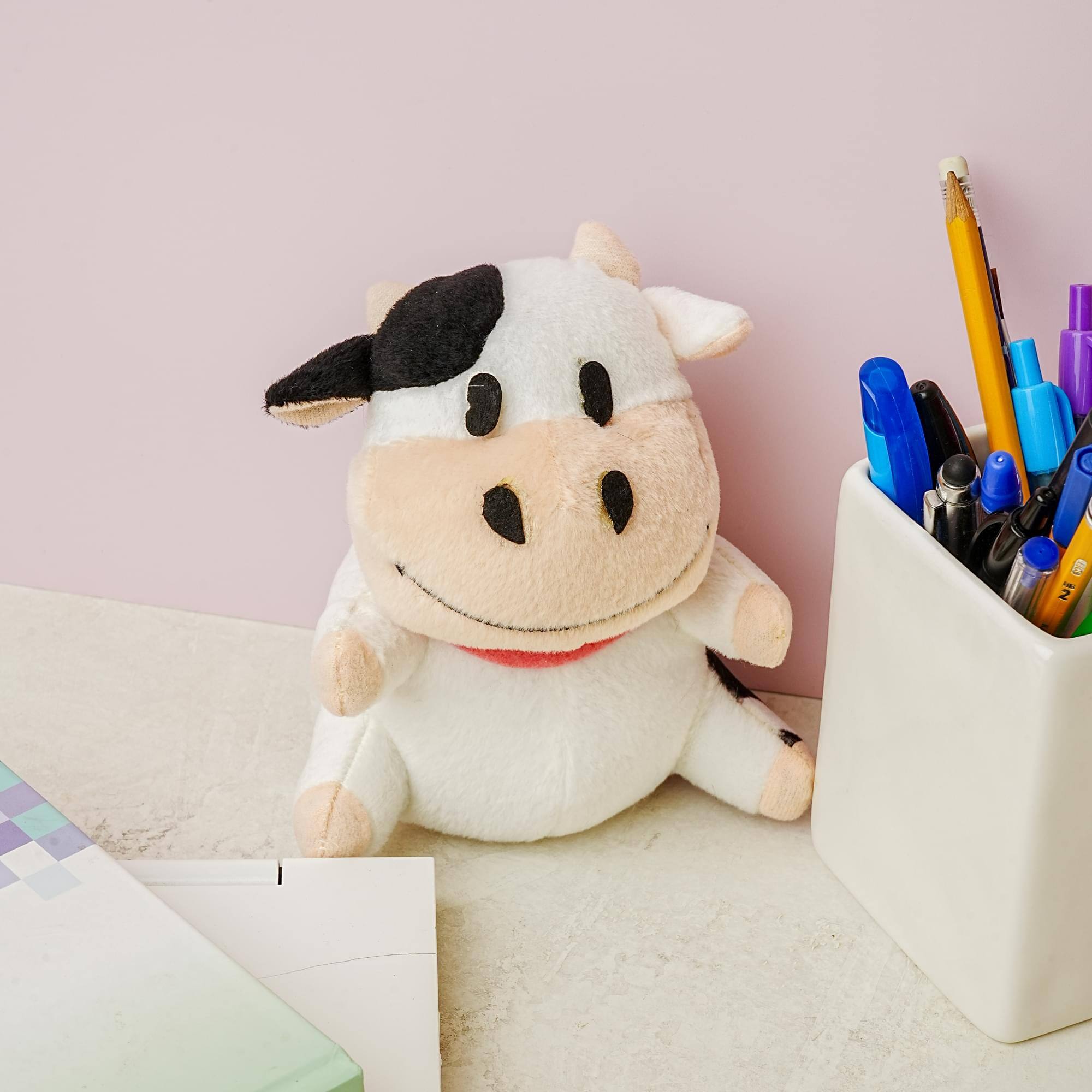 Alt View 3. Natsume - Harvest Moon Tree Of Tranquility 10th Anniversary 6.5" Plush: Cow.