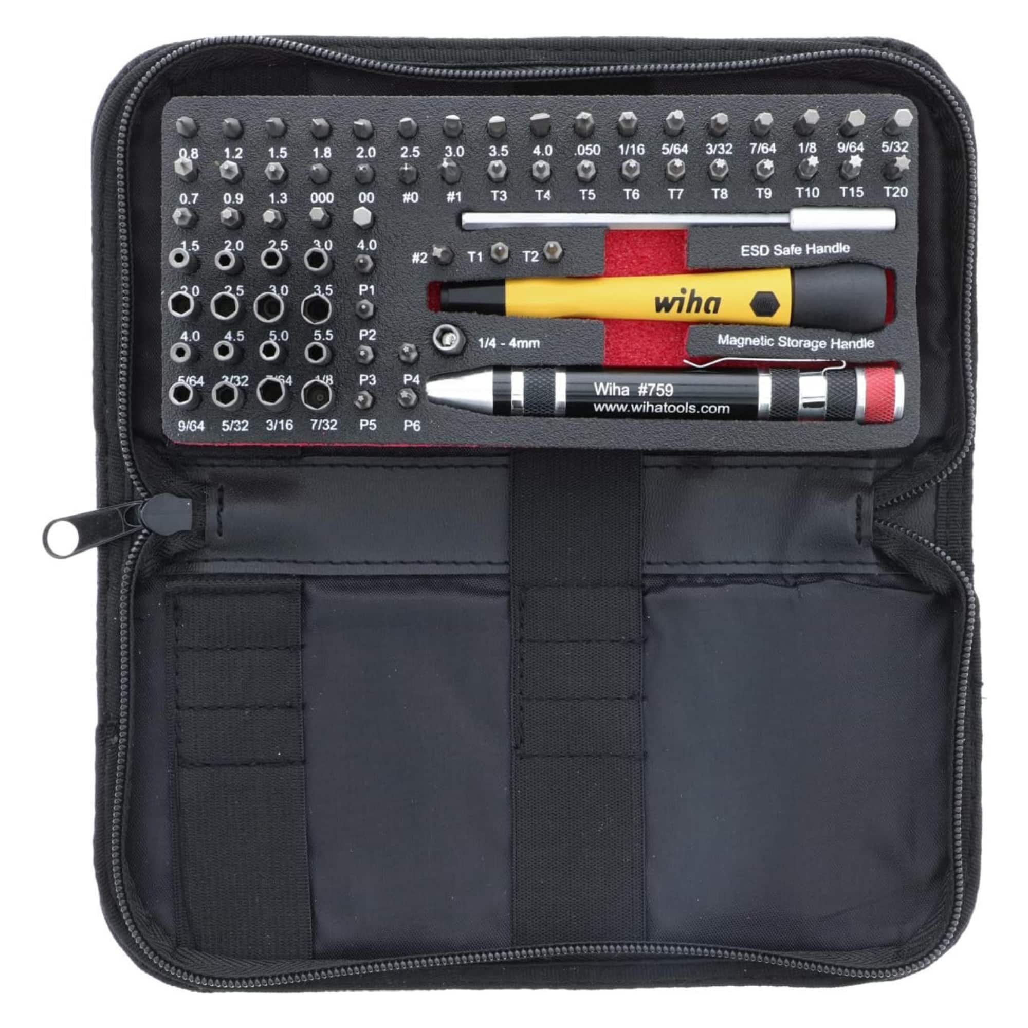 Wiha - 75971, 68 Pcs System 4 ESD Safe Master Technician Ratchet and MicroBits Set - Multi price history on PriceWatchPro