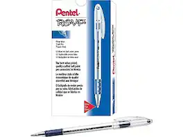Pentel - R.S.V.P. Ballpoint Pens, Fine Point, Dozen - Blue Ink