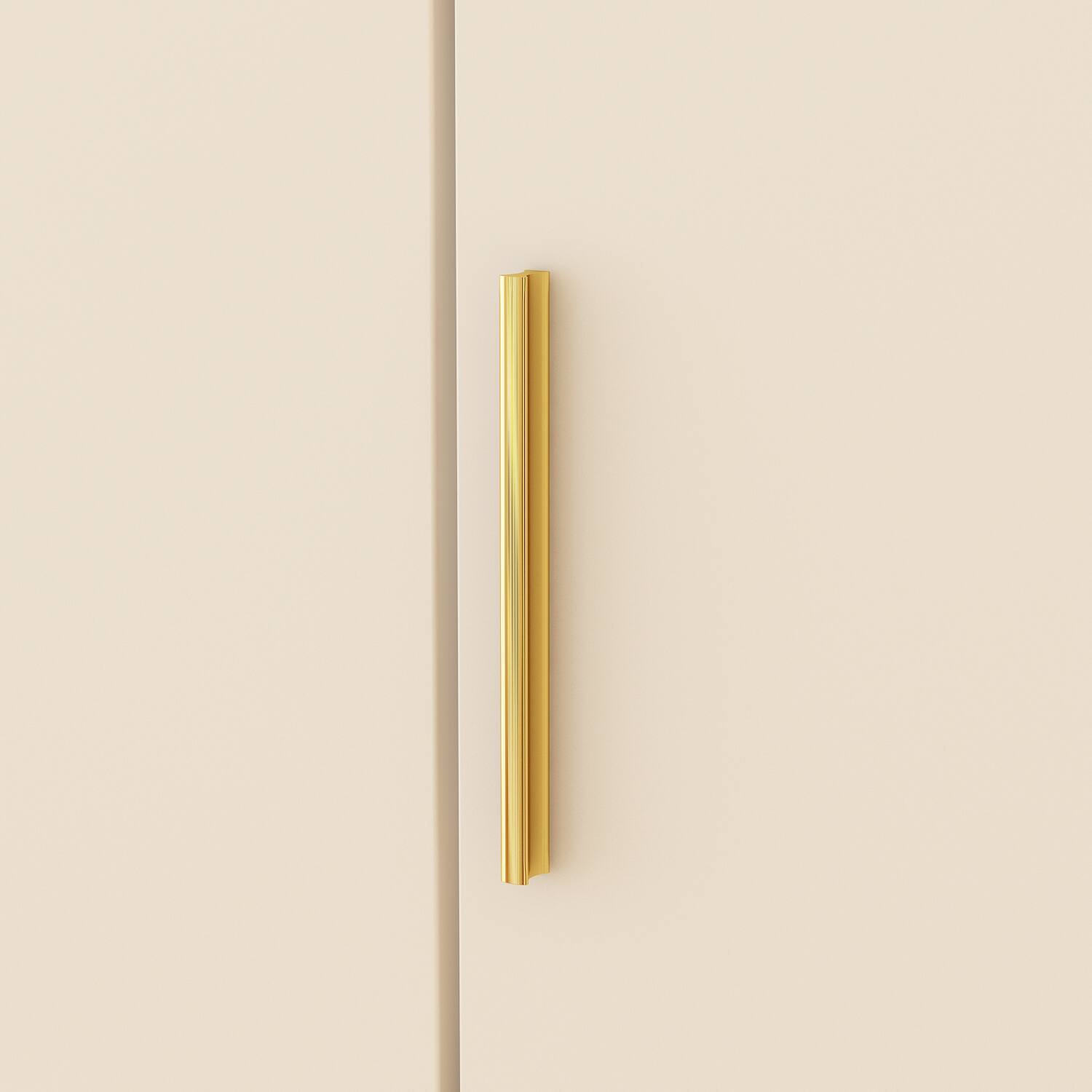 Alt View 8. Famapy - Wardrobe with Mirror and Aluminum Hanging Rod – Modern Closet with Drawers & Open Storage for Organized Clothes - White.