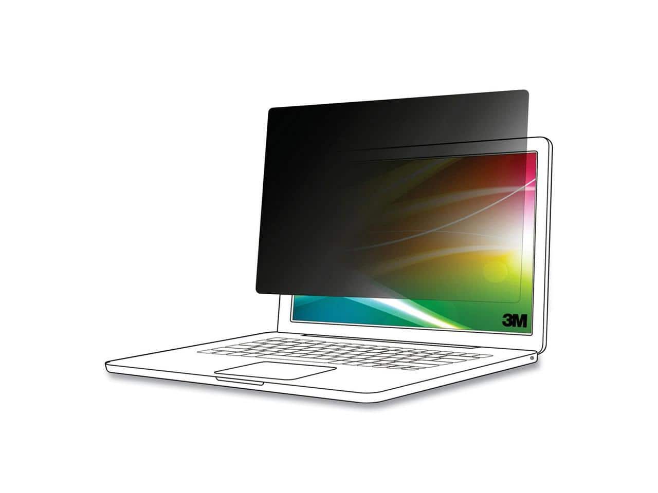3M - Bright Screen Privacy Filter for 14in Laptop 16:9 BP140W9B - false