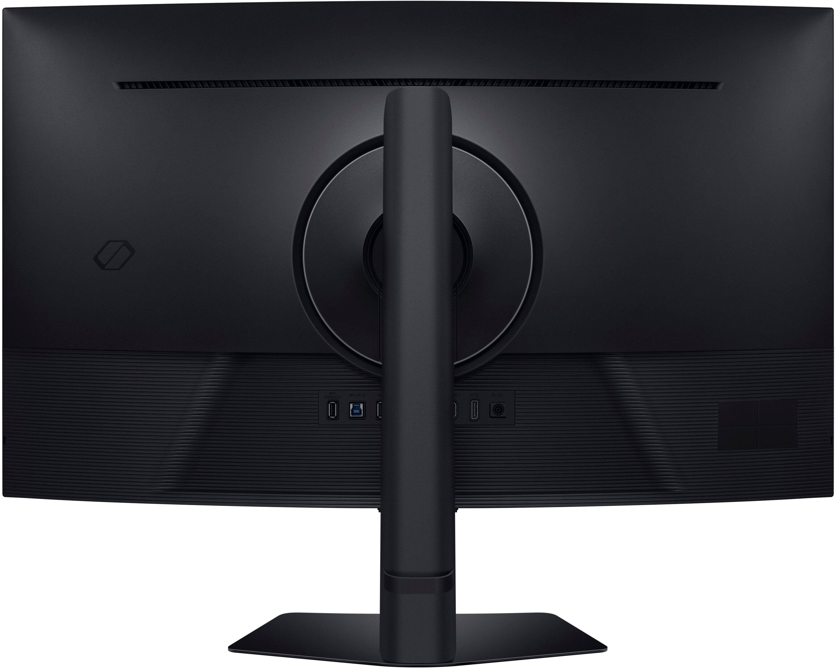 Alt View 20. Samsung - 37" Odyssey G75F 4K 165Hz 1ms AMD FreeSync Prem Pro Curved Gaming Monitor with HDR 600 (DisplayPort, HDMI) - Black.