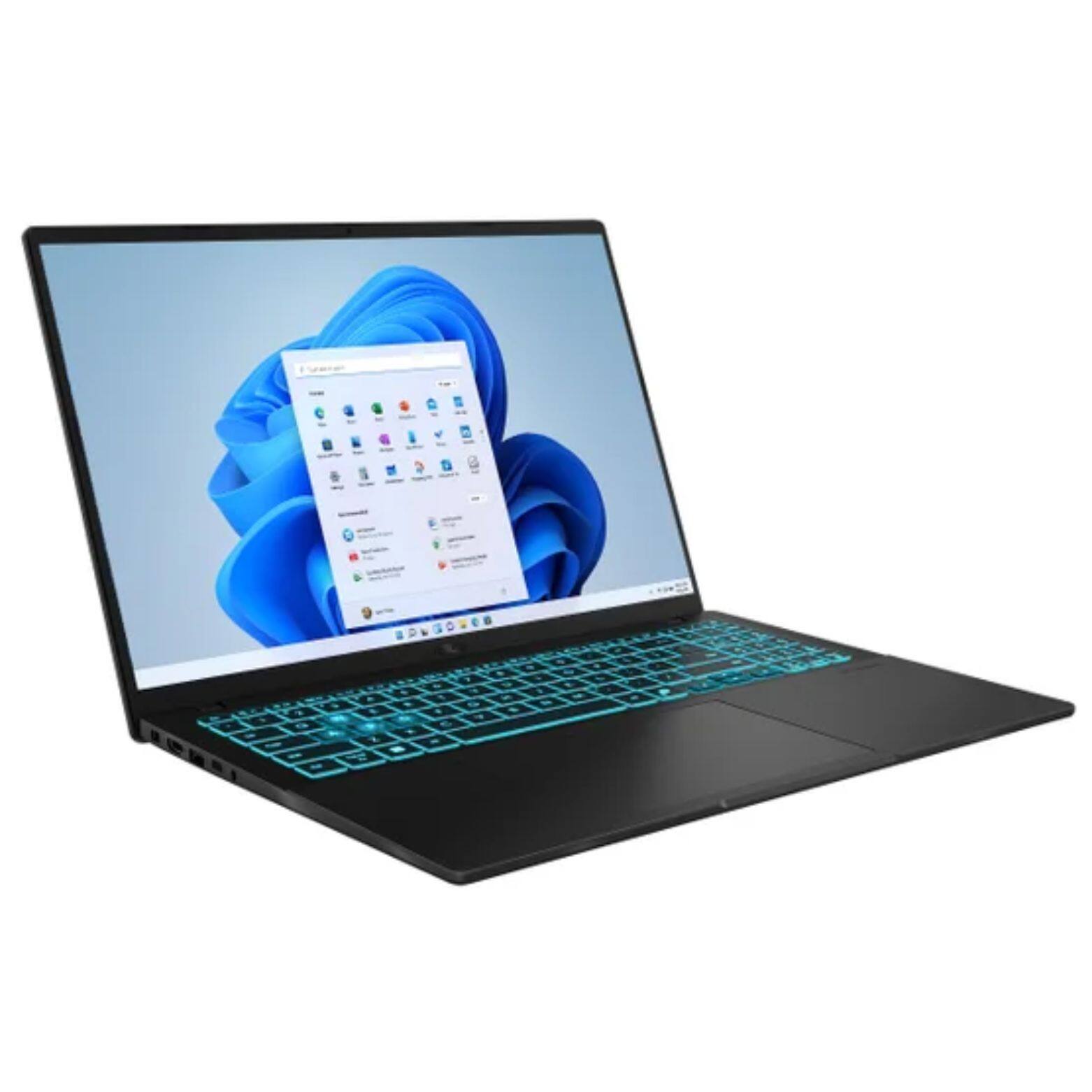 Alt View 1. ASUS - Vivobook V16 16" WUXGA Intel Core 7 240H 2.5 GHz 32GB DDR5 1TB SSD NVIDIA GeForce RTX 5070 Windows 11 Home Gaming Laptop - Black.