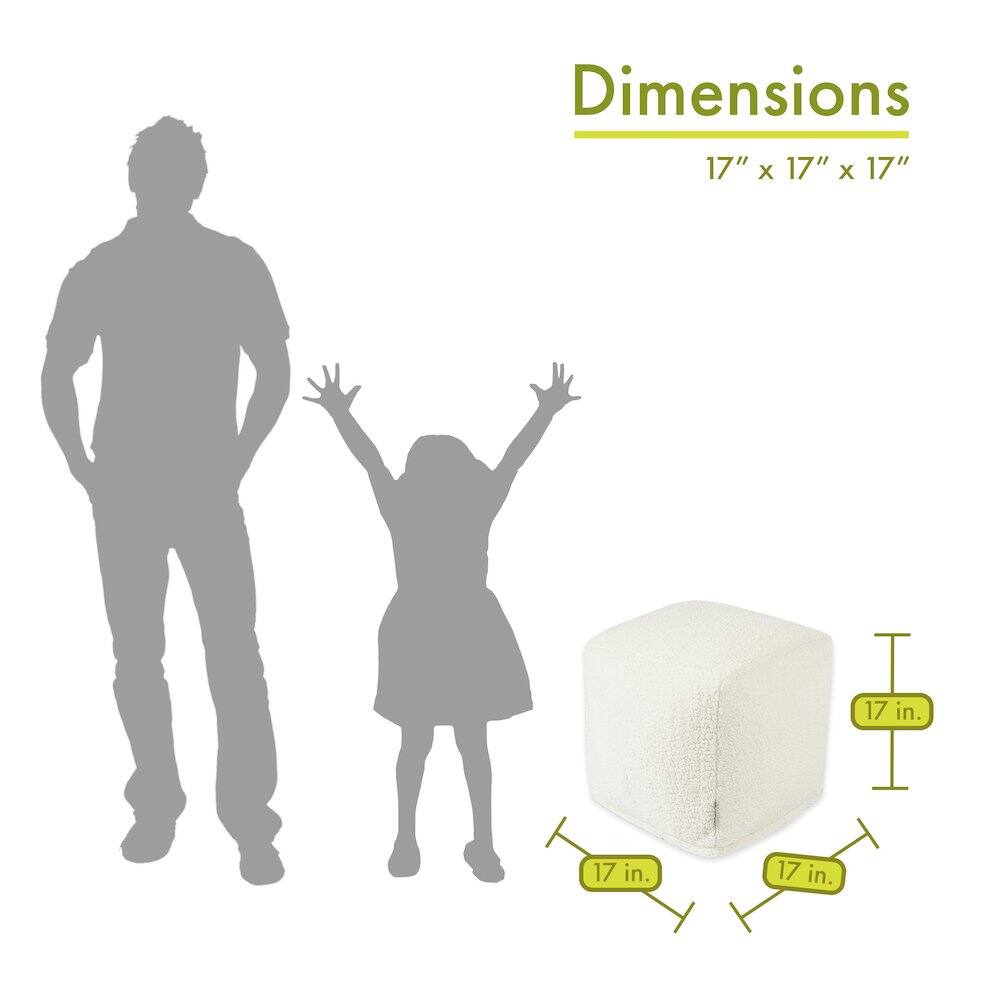 Dimensions: 17" x 17" x 17"  
17 in. x 17 in. x 17 in.