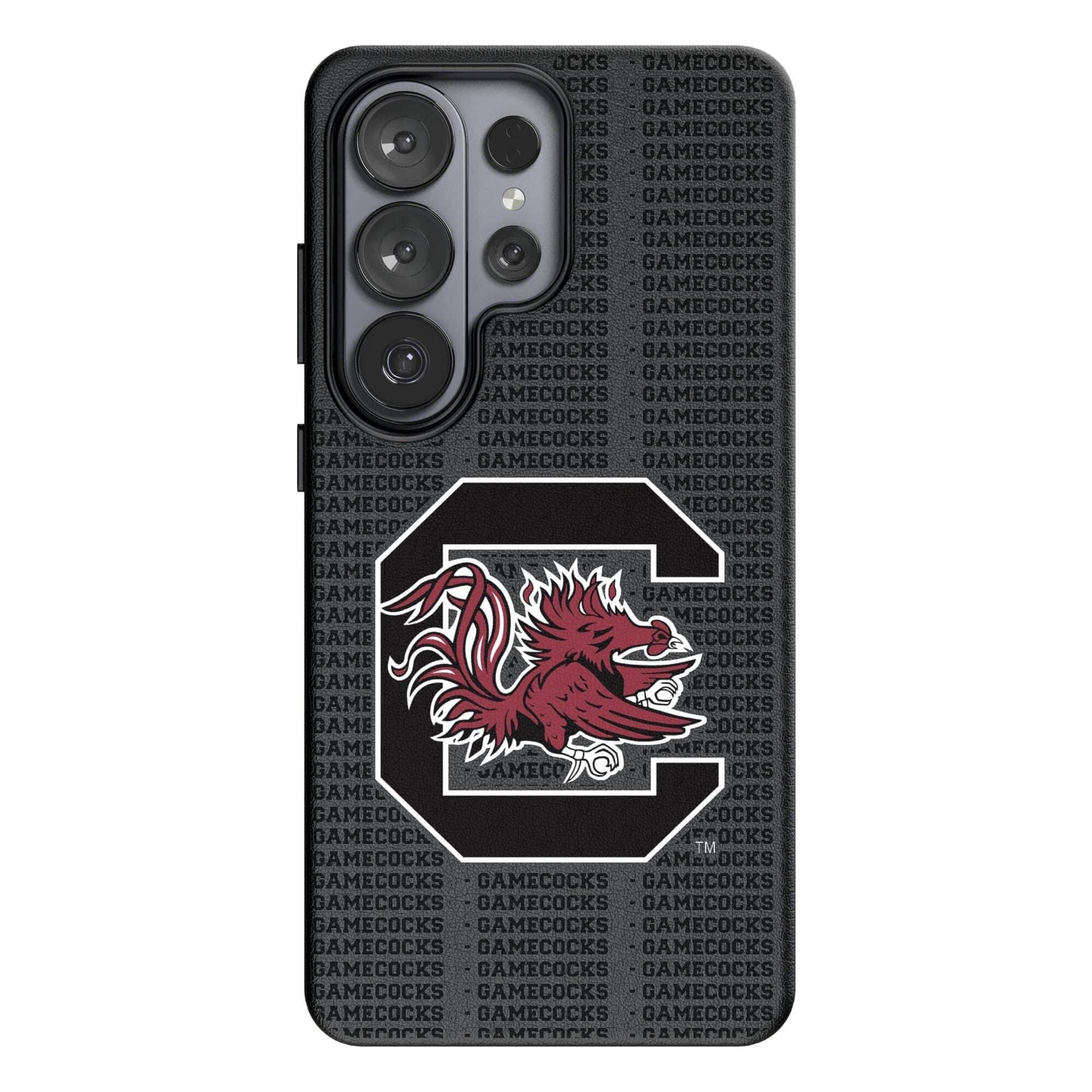 Keyscaper - NCAA - South Carolina Gamecocks Text Backdrop Galaxy Magnetic Bump Case - S26 - Black price history on PriceWatchPro