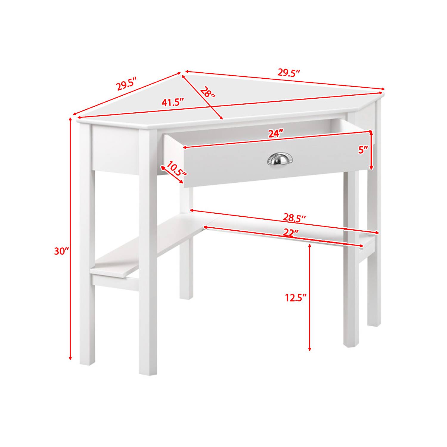 29.5" 41.5" 28" 29.5" 10.5" 24" 5" 30" 28.5" 22" 12.5"