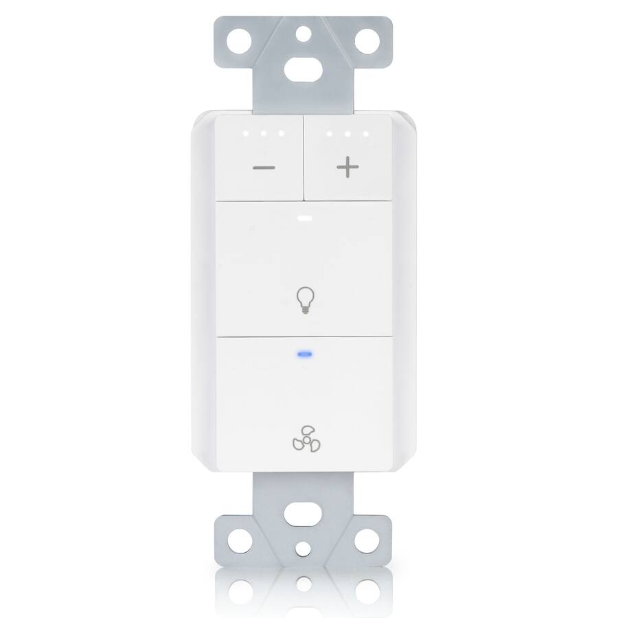 Akicon Single Pole LED Dimmer Switch for Bathroom Exhaust Fan with ...