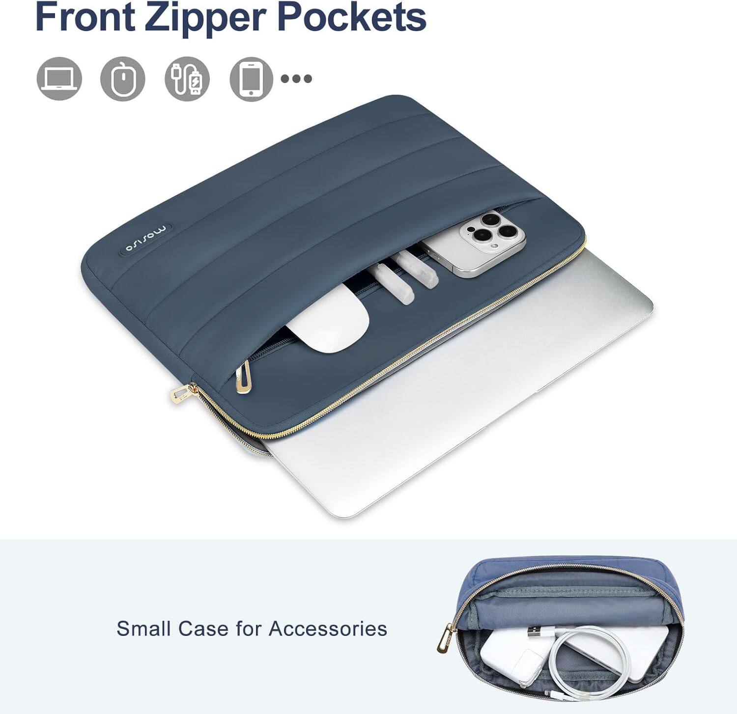 Front Zipper Pockets

Small Case for Accessories