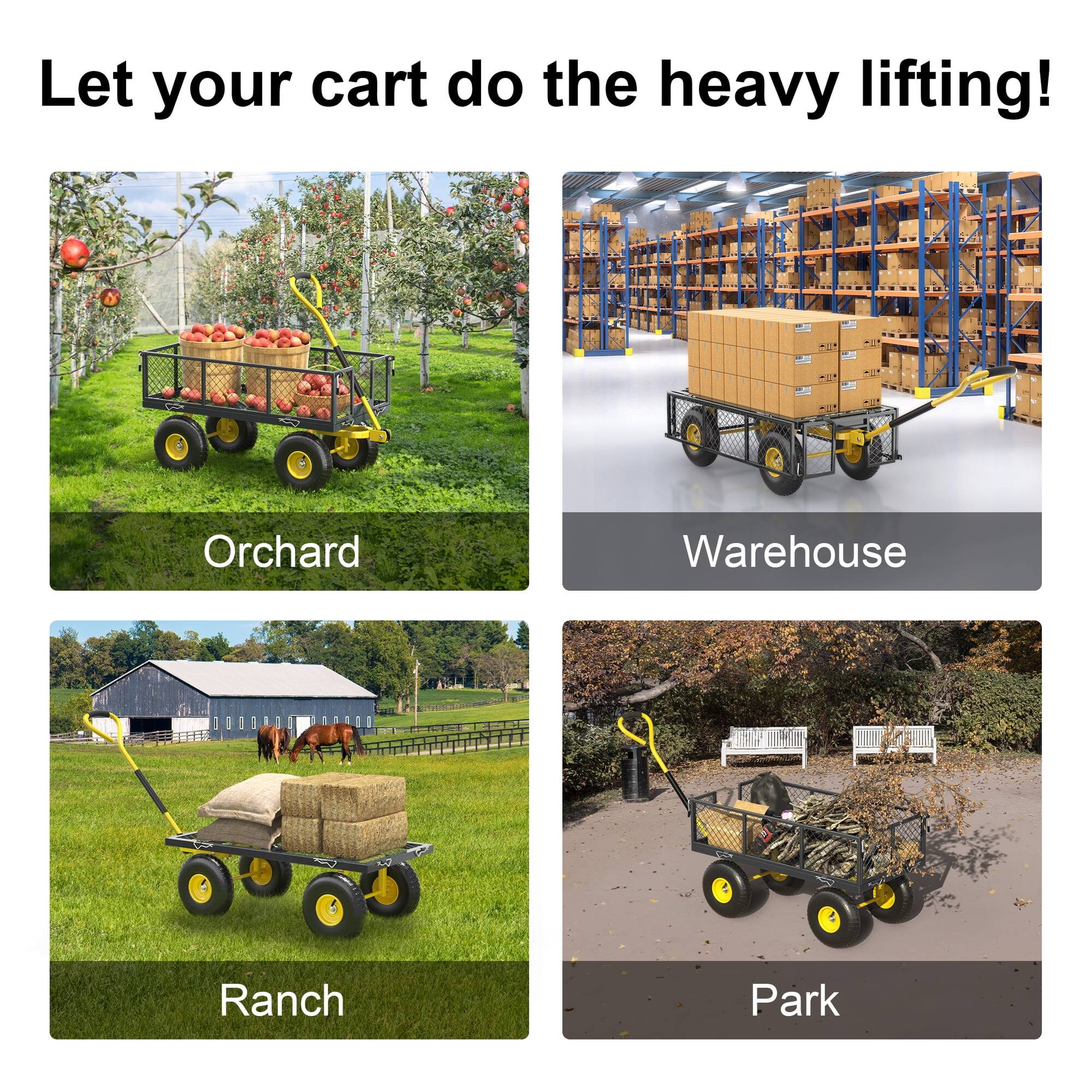 Let your cart do the heavy lifting!

Orchard

Warehouse

Ranch

Park