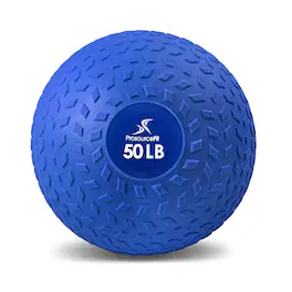 ProsourceFit - Tread Slam Ball, 50 lbs - Blue