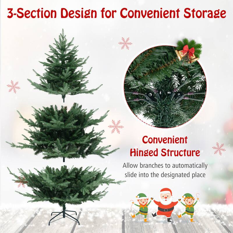 3-Section Design for Convenient Storage

Convenient Hinged Structure
Allow branches to automatically slide into the designated place