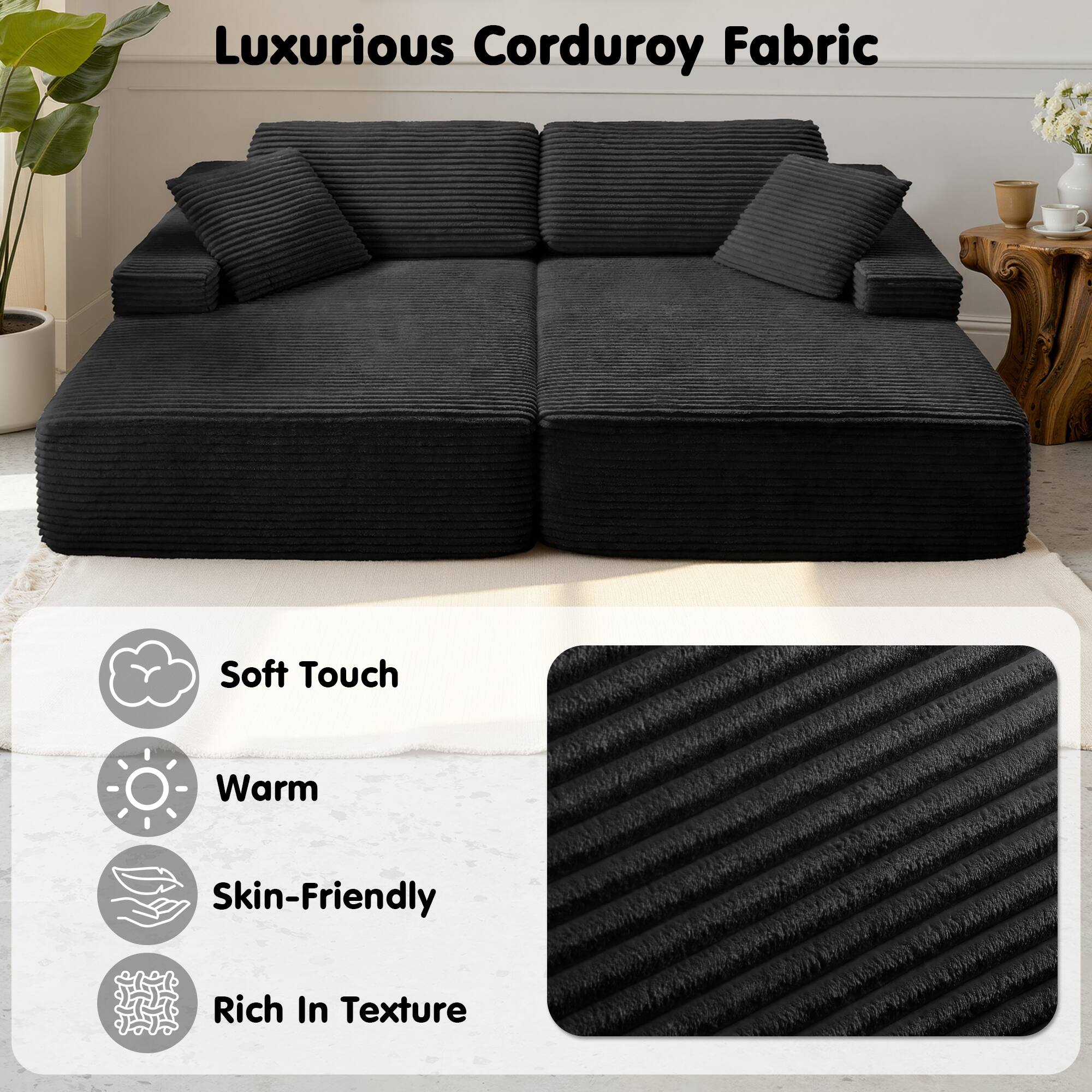Luxurious Corduroy Fabric

- Soft Touch
- Warm
- Skin-Friendly
- Rich In Texture