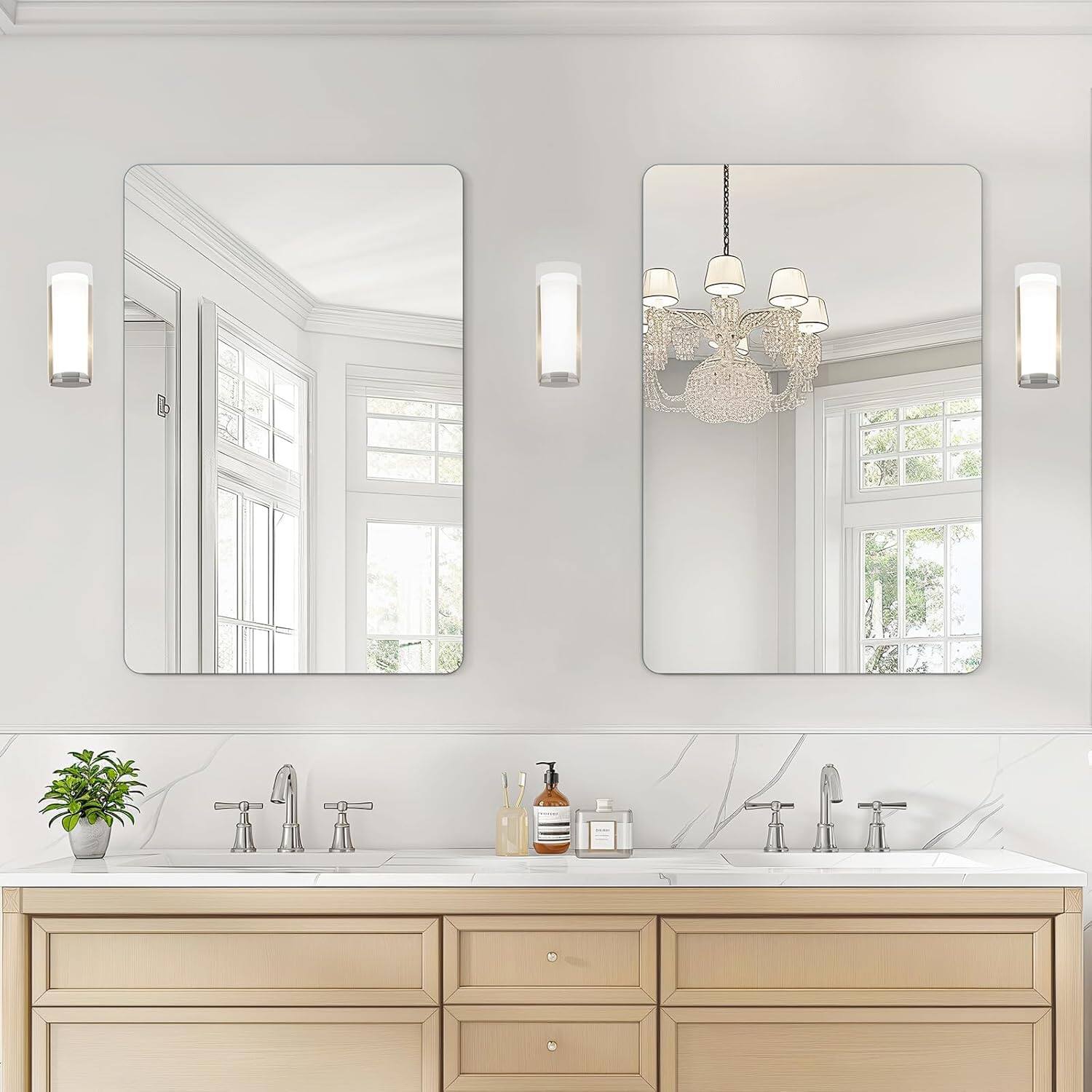 Frameless 20"Lx30"W-2pcs