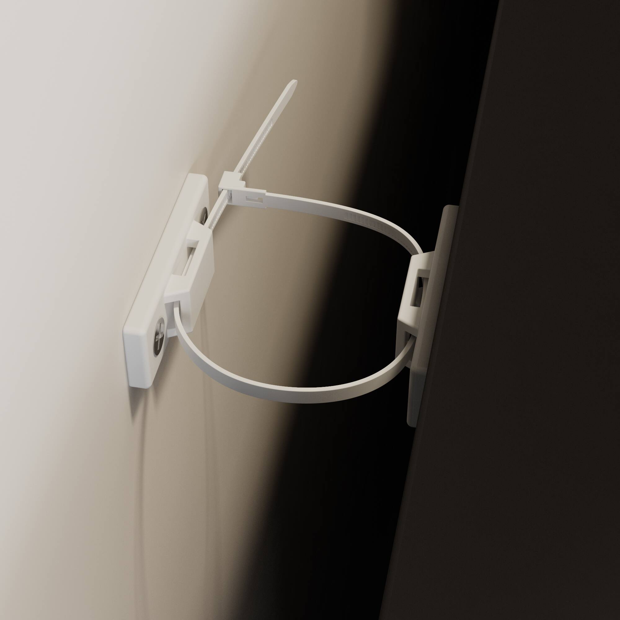 Alt View 2. FUFU & GAGA - FUFU&GAGA Geometric - Door Storage Cabinet: Multi - Scene Organizer with Anti - Tip - Black.