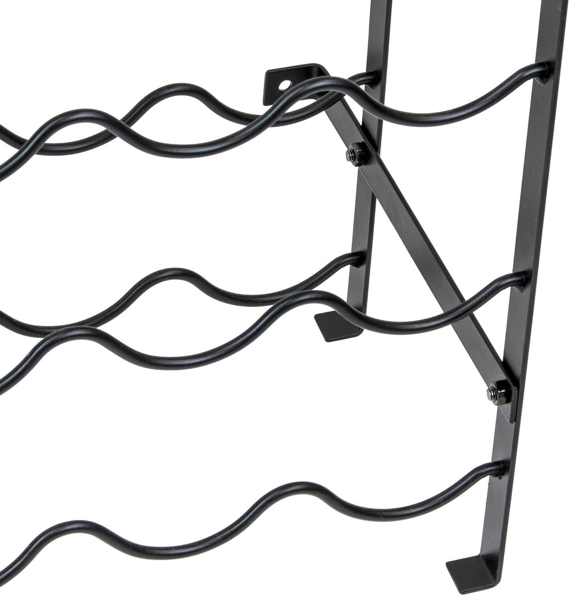 Alt View 7. Sorbus - Sorbus Wine Rack Freestanding Floor - Wine Bottle Holder Holds 100 Bottles of Wine - 100 Bottle Capacity Wine Storage - Black.