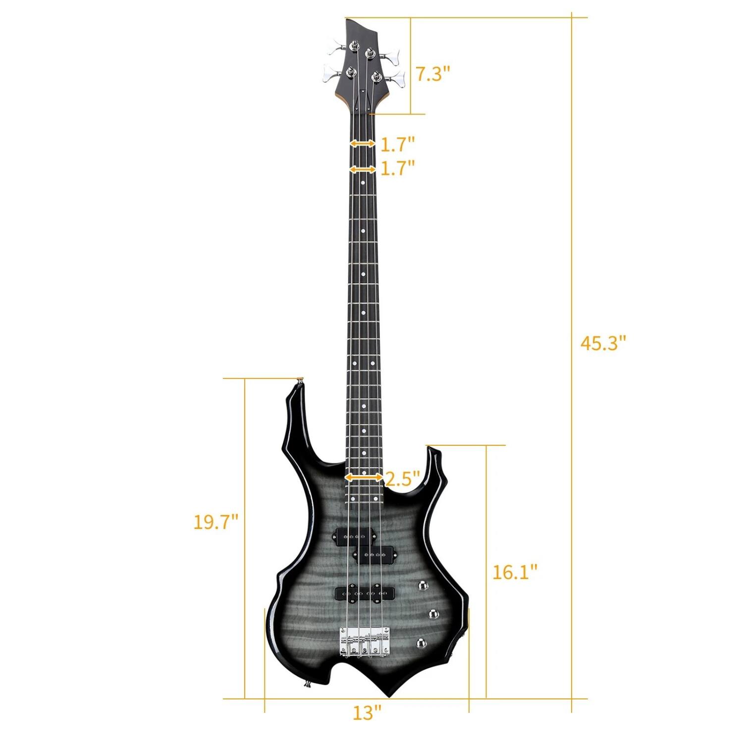 - 7.3"
- 1.7"
- 1.7"
- 45.3"
- 2.5"
- 19.7"
- 16.1"
- 13"