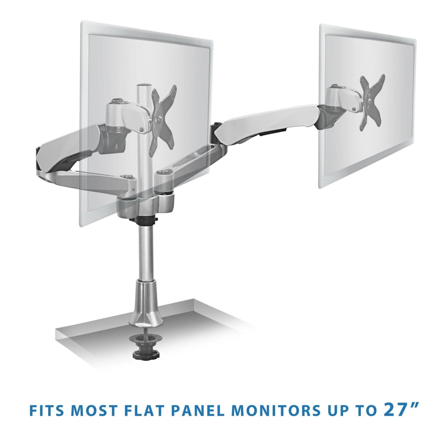 FITS MOST FLAT PANEL MONITORS UP TO 27"