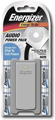 Front Standard. Energizer - Energi To Go Charger for Apple® iPod™.