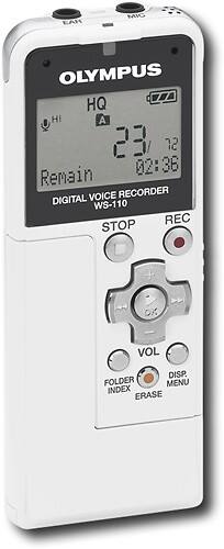 Angle Standard. Olympus - Digital Voice Recorder.