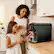 Alt View 5. SIMZLIFE - 2-in-1 Nugget Ice Maker with Water Dispenser, 30Lbs/24H Countertop Ice Machine, Ice Ready in 10 Mins & Self-Cleaning - BLACK.