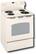 Angle Standard. GE - 30" Self-Cleaning Freestanding Electric Range - Bisque-on-Bisque.