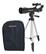 Angle. Celestron - Travel Scope 50 360mm Portable Refractor Telescope - Black.