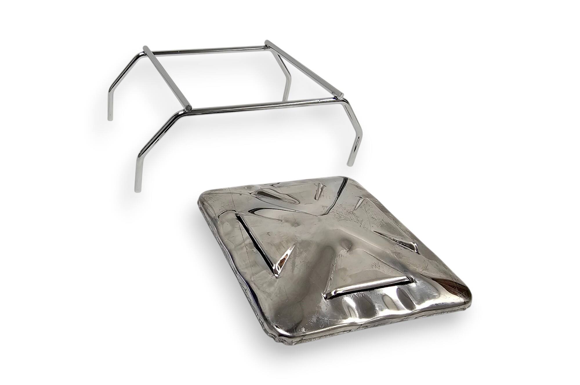Alt View 3. Music City Metals - Music City Metals - MCM969226112 heat plate ss 6 x 6 Chb grates heat plates and angles.