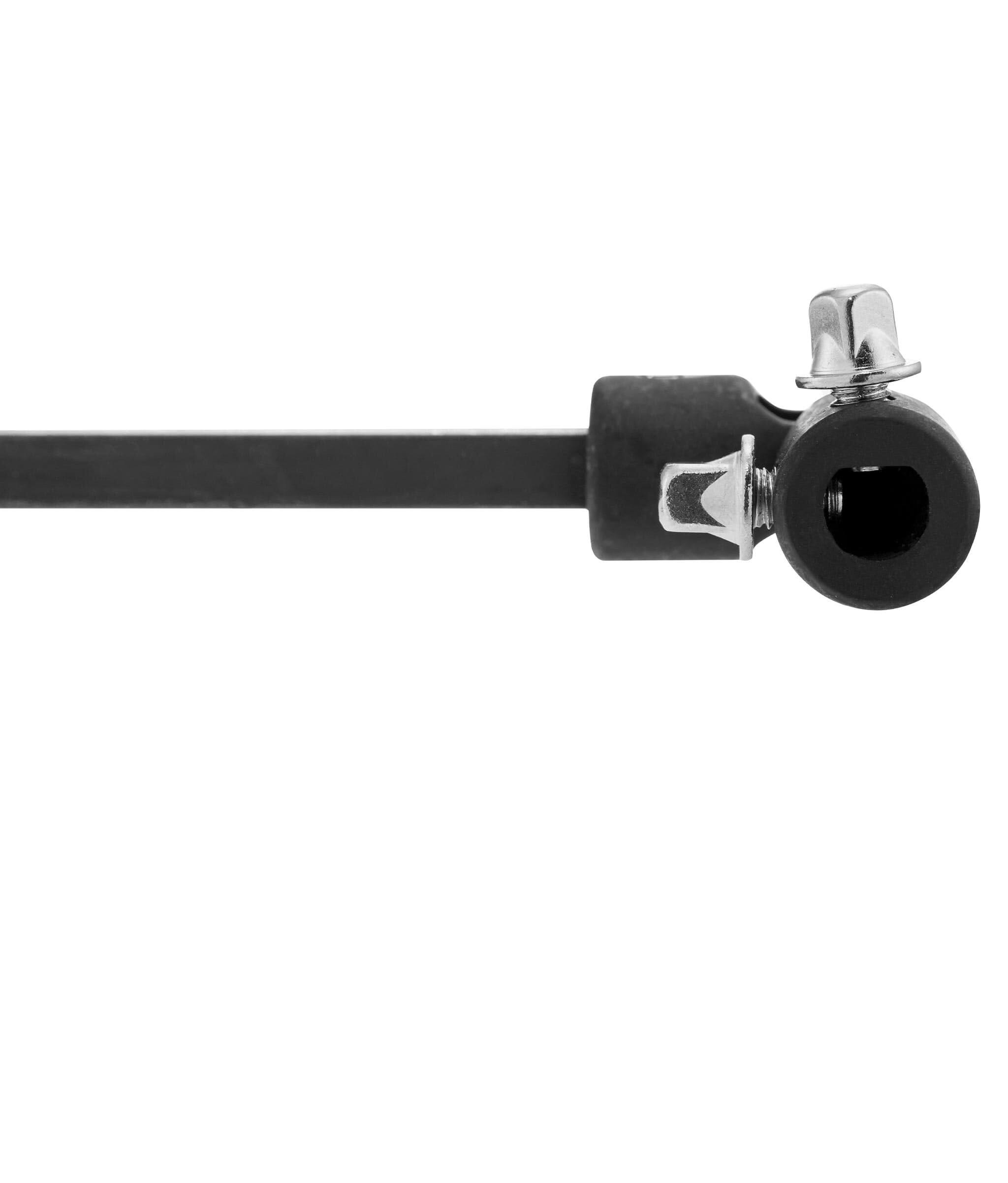 Back. Gibraltar Hardware - Universal Double Pedal Connector Arm, Durable Steel U-Joint Construction, Compatible with Most Double Bass Pedals.
