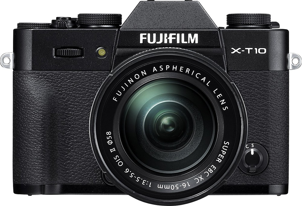 Fujifilm X-T10 Mirrorless Camera with XC 16-50mm f/3.5 - Best Buy