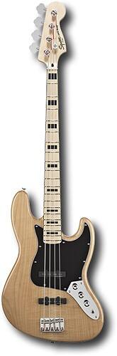 Front Standard. Squier® - Vintage Modified Jazz Bass® - Natural.