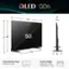 QLED QD6 W 44" D 3.1" H H 25.6" 27" 50 CLASS W 35.2" D 9.7 VESA Wall Mount Size: 200x400 mm (M6) Product Weight With stand: 19.4 lbs Without stand: 19.2 lbs