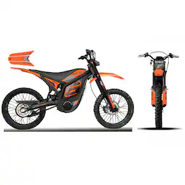 Supermach - SM01 6000 META Electric Dirt Bike - Orange