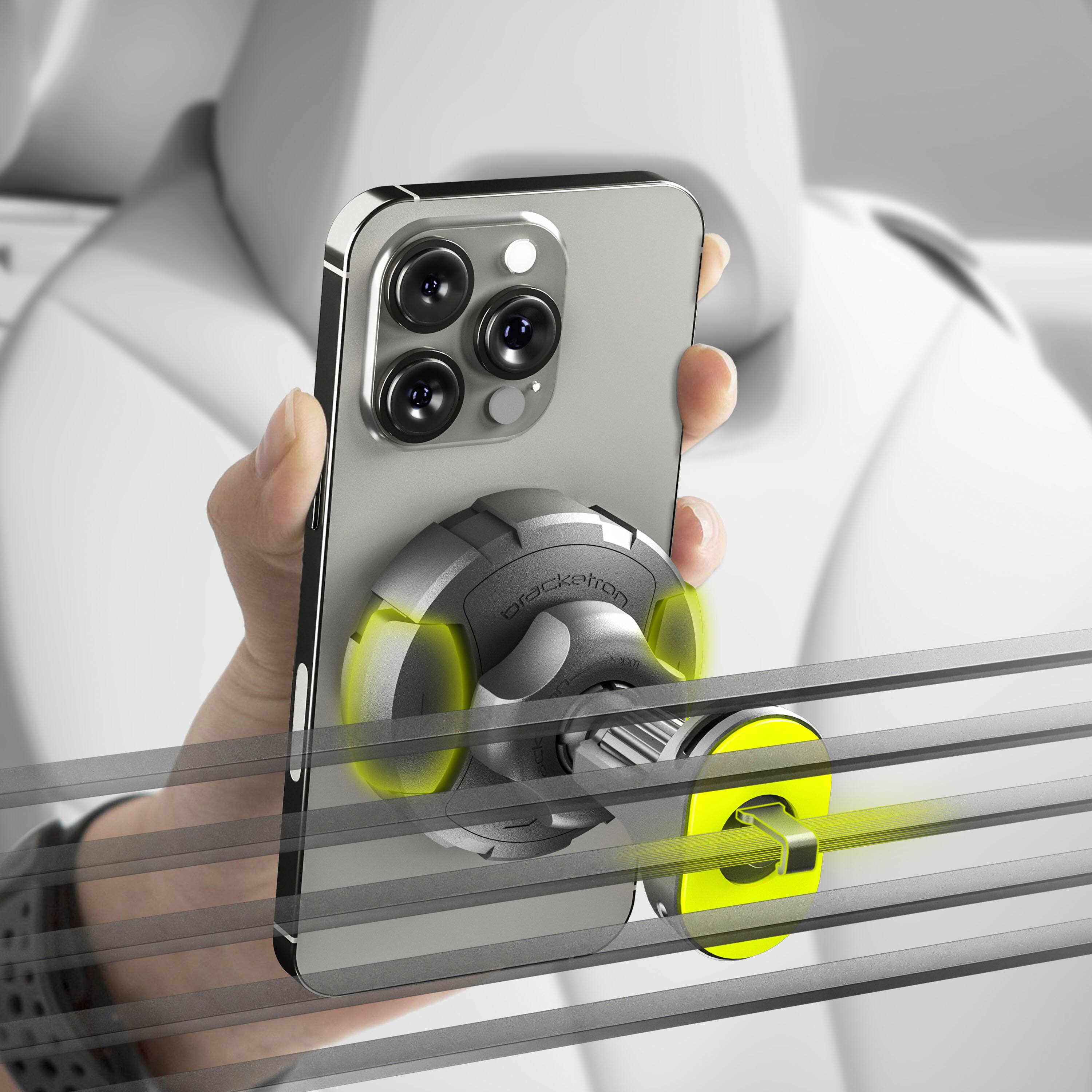 Alt View 11. Bracketron - MagAlign MAX Vent Mount - Black.