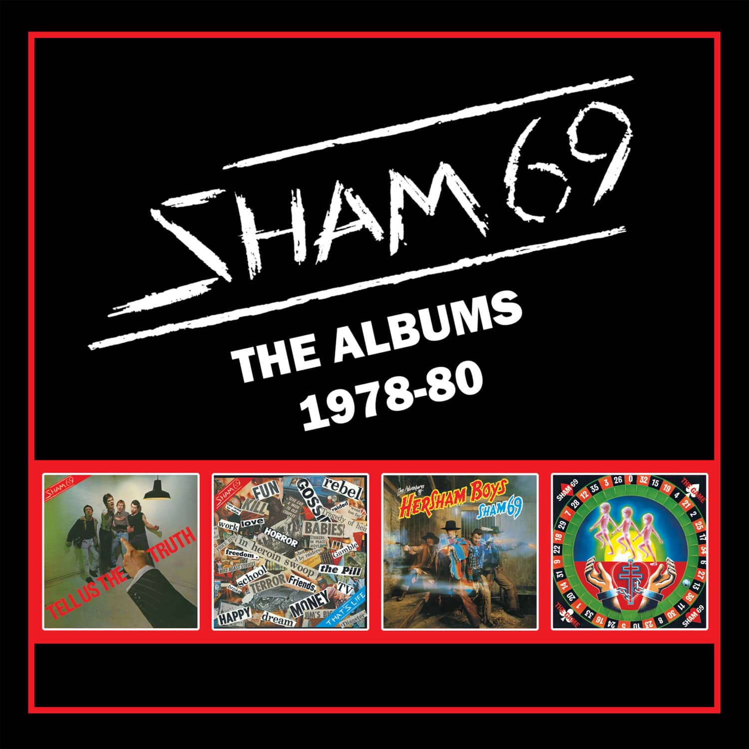 Sham 69 - Albums 1978-80   - COMPACT DISCS [CD]