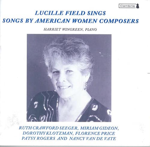 Various Artists - Songs By American Women Composers / Various  - COMPACT DISCS