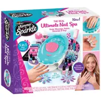 Cra-Z-Art - Shimmer 'N Sparkle: The Real Ultimate Nail Spa - 5-In-1 Nail Studio Ages 8+ - Front_Zoom