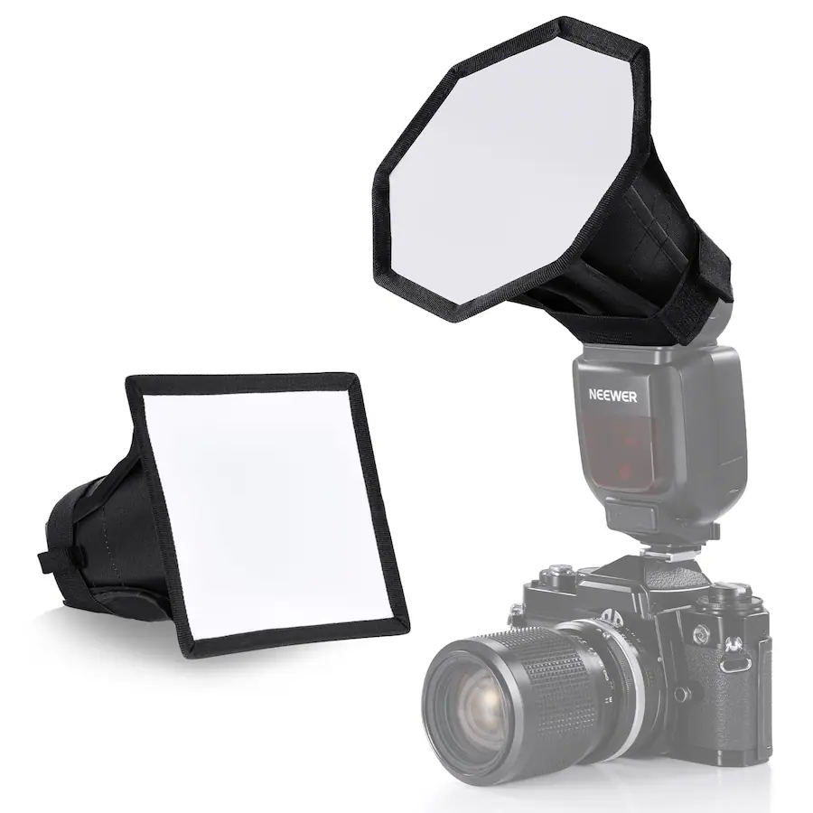 Neewer 2 Pack Flash Diffuser Softbox Set 5.9