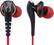 Front Standard. Phiaton - Moderna Earbud Headphones - Red.
