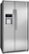 Angle. Frigidaire - Gallery 22.6 Cu. Ft. Frost-Free Side-by-Side Refrigerator with Thru-the-Door Ice and Water - Stainless Steel.