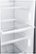 Alt View 1. Frigidaire - Gallery 22.6 Cu. Ft. Frost-Free Side-by-Side Refrigerator with Thru-the-Door Ice and Water - Stainless Steel.