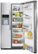 Alt View 3. Frigidaire - Gallery 22.6 Cu. Ft. Frost-Free Side-by-Side Refrigerator with Thru-the-Door Ice and Water - Stainless Steel.