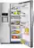 Alt View 3. Frigidaire - Gallery 22.6 Cu. Ft. Frost-Free Side-by-Side Refrigerator with Thru-the-Door Ice and Water - Stainless Steel.