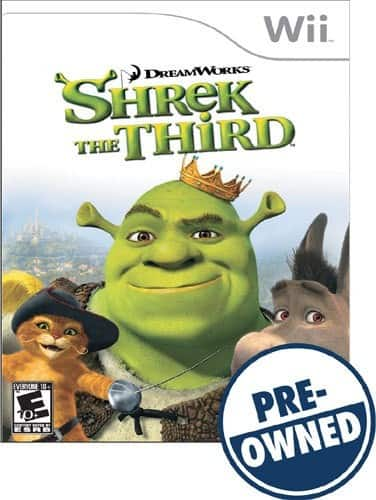 Shrek the Third — PRE-OWNED - Nintendo Wii - Best Buy