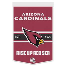 WinCraft - Arizona Cardinals 24" x 38" Primary Logo Banner - Multicolor
