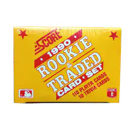 MLB - 1990 Score Rookie and Traded Baseball Sealed Set with Frank Thomas